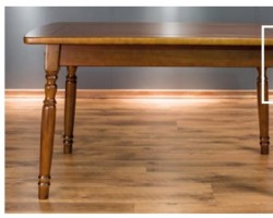 MESA PÉ TORNEADO  RI <br> 80X130 / 90X160 / 100X190 Mesa Pé Torneado RI 80X130 _ 90X160 _ 100X190