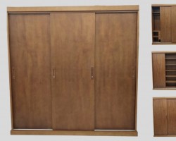 ARMÁRIO KIL-110 - PORTAS DE CORRER<br>
2 Portas - 164X230<br>
3 Portas - 235X230 ARMÁRIO 3 PORTAS DE CORRER